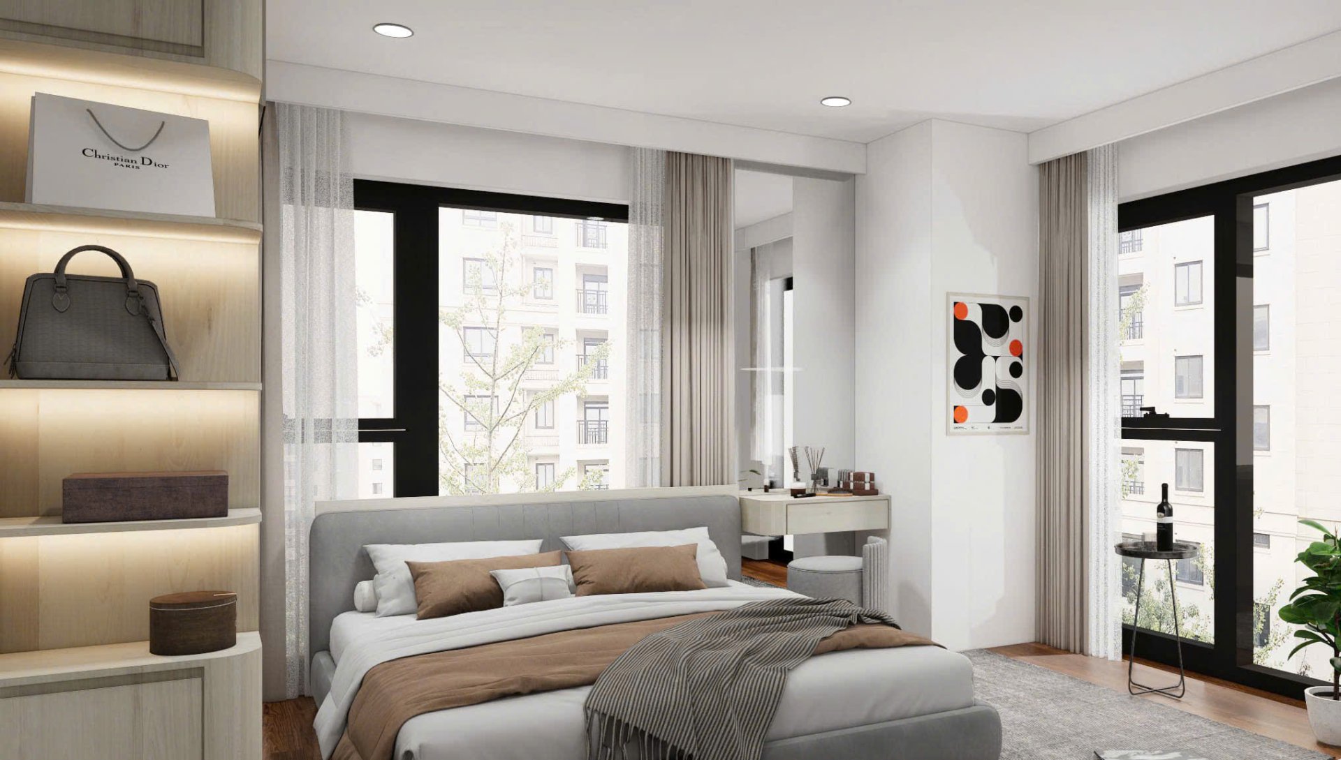 Dự án thiết kế nội thất cho Vinhomes Vũ Yên