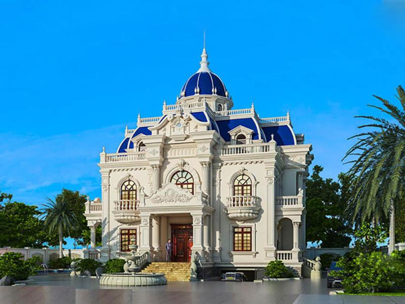 Bộ sưu tập mẫu thiết kế biệt thự lâu đài vạn người mê