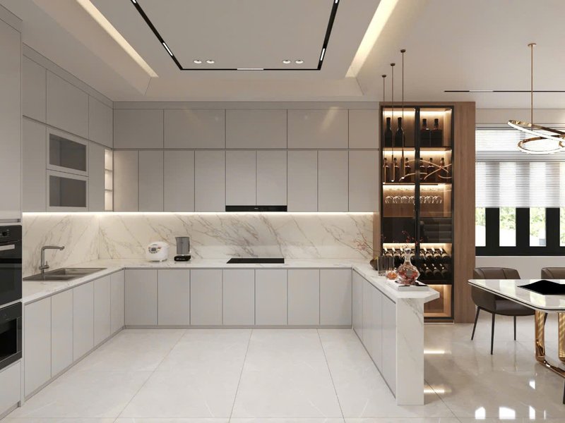 Cách sắp xếp vật dụng trong phòng bếp phù hợp Cách sắp xếp vật dụng trong phòng bếp phù hợp
